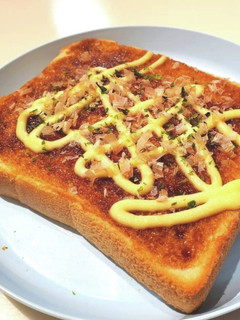 簡単!お好み焼き風トースト-レシピのメイン写真