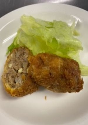 チーズ入りメンチかつ-レシピのメイン写真