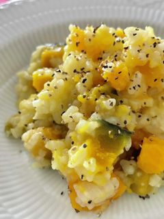 炊飯器で☆かぼちゃのバターリゾット-レシピのメイン写真