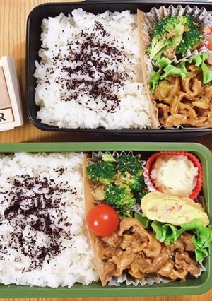豚こまの味噌炒め弁当 21/12.27-レシピのメイン写真