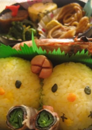 失敗なし！簡単キャラ弁☆ひよこおにぎり-レシピのメイン写真