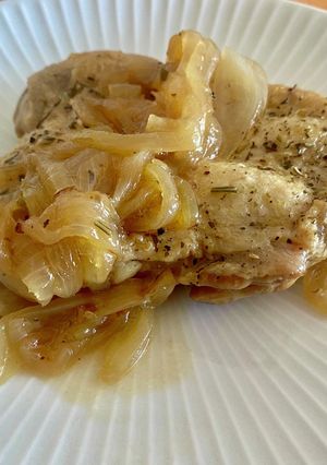 フレンチ食堂のチキン煮込み-レシピのメイン写真