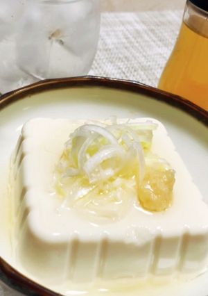 冷や奴【煎り酒活用レシピ！】-レシピのメイン写真