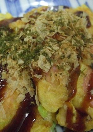 おさかなソーセージdeお好み焼き風ピカタ-レシピのメイン写真