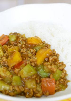 ナーベーラー(へちま)のキーマカレー-レシピのメイン写真