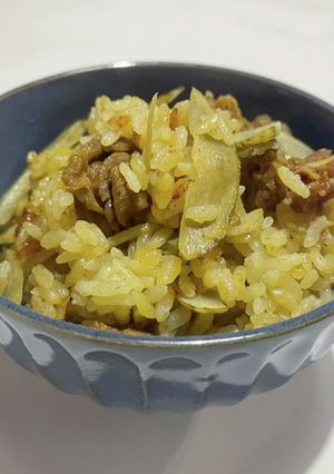 牛ごぼうの炊き込みごはん-レシピのメイン写真