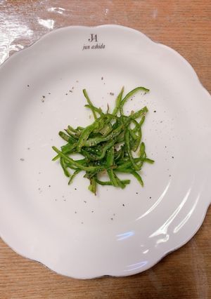 【基本】ピーマン炒め-レシピのメイン写真