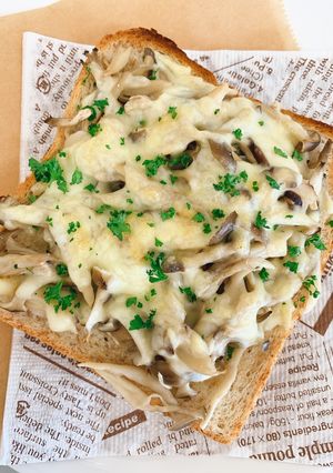 きのこチーズトースト-レシピのメイン写真
