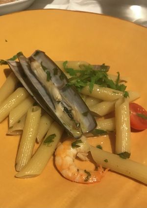 エビとカルチョフィのパスタ-レシピのメイン写真