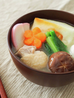 追いこうじみそ仕立てのお雑煮☀-レシピのメイン写真