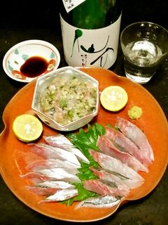 平アジ なめろう お酒のアテに最高!-レシピのメイン写真
