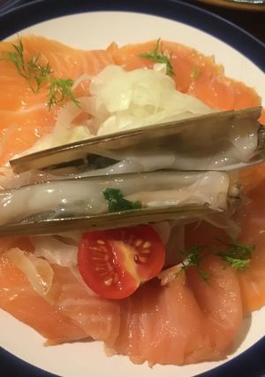 Cannolicchi(マテ貝)の塩茹-レシピのメイン写真