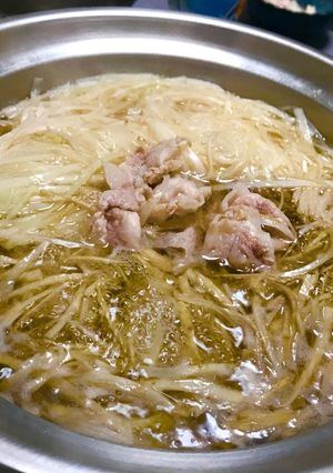 【野菜ソムリエ】堀川ごぼうシャキシャキ鍋-レシピのメイン写真
