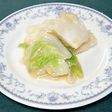イカと白菜のニンニク炒め(お肉でも)