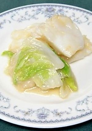 イカと白菜のニンニク炒め（お肉でも）-レシピのメイン写真