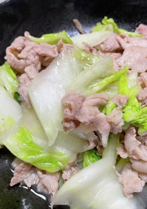 豚肉と漬物のさっぱり炒め-レシピのメイン写真