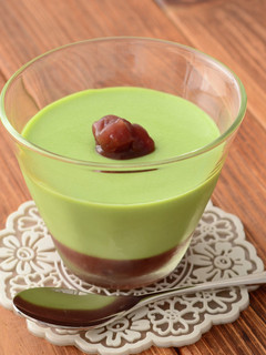 やわらか抹茶豆腐プリン-レシピのメイン写真