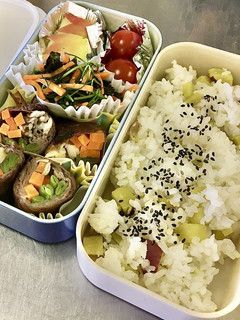 さつまいもごはん(主食)-レシピのメイン写真
