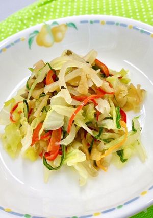 つくば野菜の福神あえ＠つくば市学校給食-レシピのメイン写真
