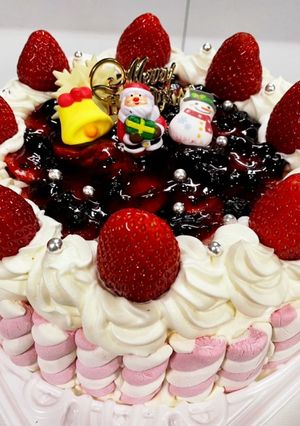 クリスマスケーキデコレーション特集-レシピのメイン写真