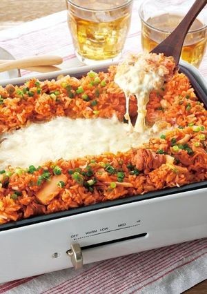 クリーミーキムチチャーハン-レシピのメイン写真