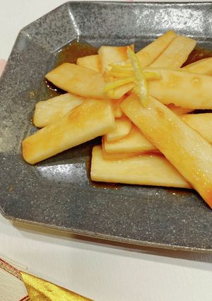山芋の柚子風味和え☆お節の箸休みに-レシピのメイン写真