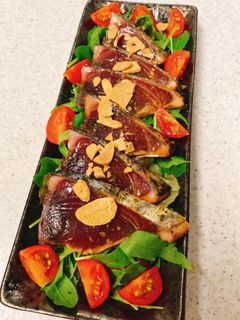 カツオのたたきの和風カルパッチョ-レシピのメイン写真