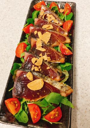 ☼カツオのたたきの和風カルパッチョ-レシピのメイン写真