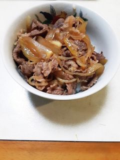 牛丼-レシピのメイン写真