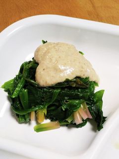 胡麻タップリ白和えドレッシング-レシピのメイン写真