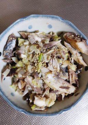 ほぐし鯖のネギ合え-レシピのメイン写真