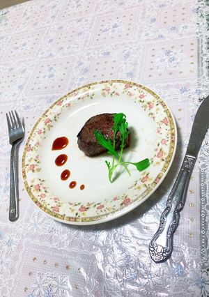 シカ肉ステーキ-レシピのメイン写真