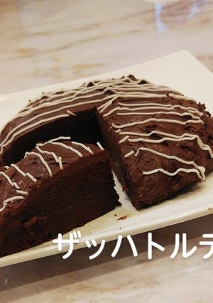 レンジで簡単★低糖質濃厚チョコケーキ♡-レシピのメイン写真