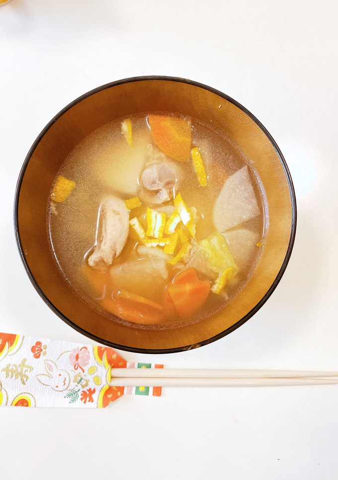 簡単！鶏のお雑煮♡関東風　白だしベース-レシピのメイン写真