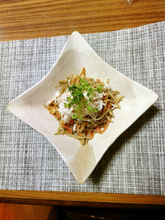 ヨウサマの減塩揚げ焼き金平牛蒡のおつまみ-レシピのメイン写真
