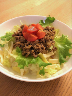 クマソバスパイスで☆タコライス-レシピのメイン写真