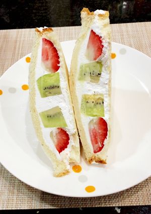 冷凍OK フルーツサンド-レシピのメイン写真