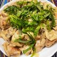 鶏もも肉の味噌サワークリームソテー