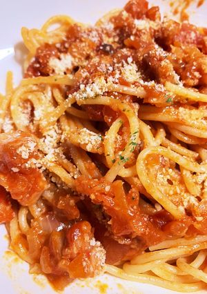 アマトリチャーナ-レシピのメイン写真