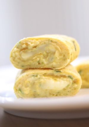 チーズin☆カレー風味の卵焼き-レシピのメイン写真