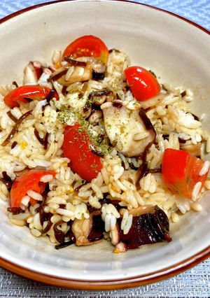 ごま油和えの混ぜご飯-レシピのメイン写真
