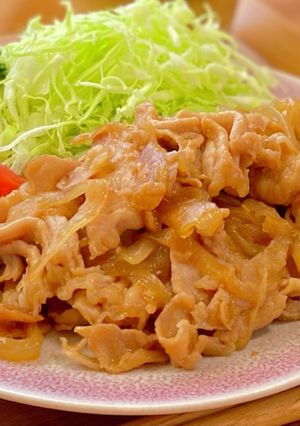 豚肉の味噌生姜焼き-レシピのメイン写真