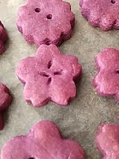 そば粉でカリッと紫芋のビスケット♥-レシピのメイン写真