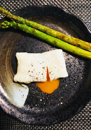 卵白で包んだ黄身とろモーニング-レシピのメイン写真