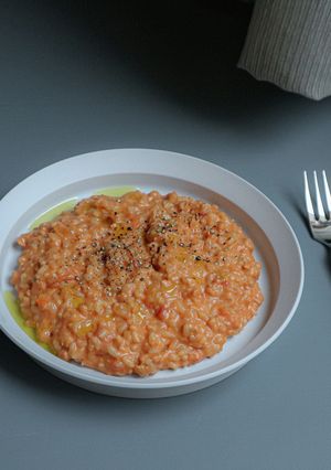 VEGANボロネーゼクリームリゾット-レシピのメイン写真