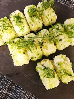 しその実と大葉揚げ玉飯-レシピのメイン写真