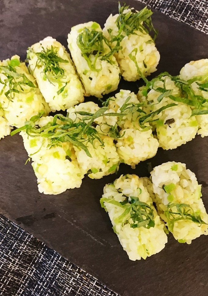しその実と大葉揚げ玉飯-レシピのメイン写真