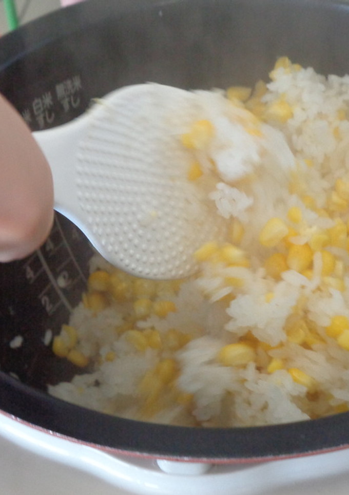 とうもろこしごはん(主食)-レシピのメイン写真