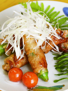 オクラの肉巻き-レシピのメイン写真