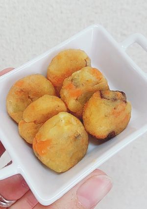 掴み食べ！おやつにも！焼かないお焼き〜-レシピのメイン写真
